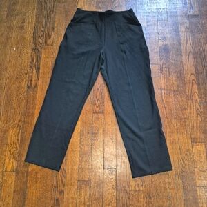 Old Navy straight tapered black leggings